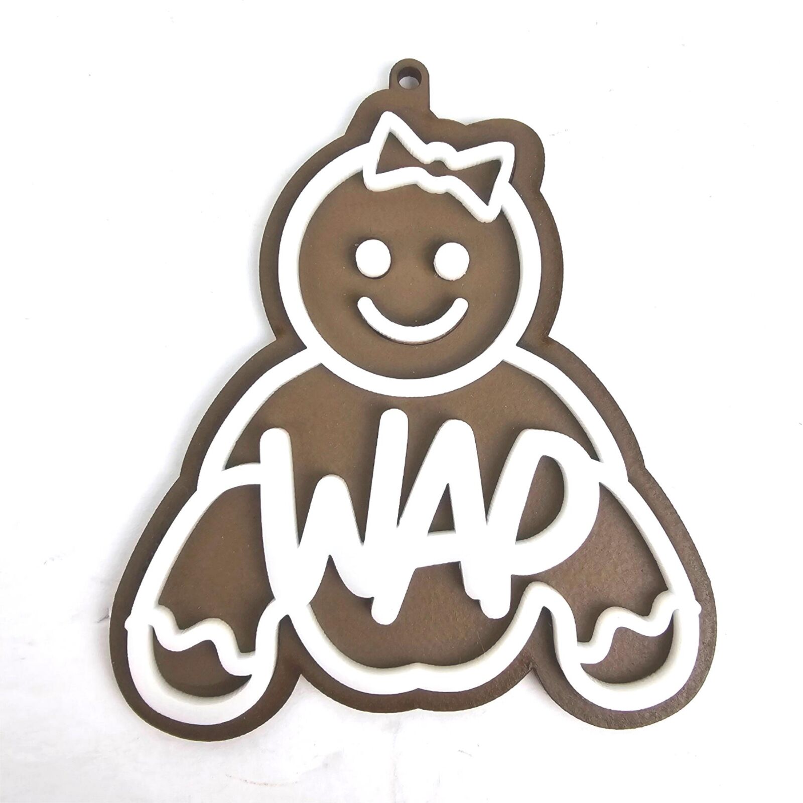 Naughty Gingerbread Cookie Christmas Ornament Adult Sexual WAP Wet Ass Pussy