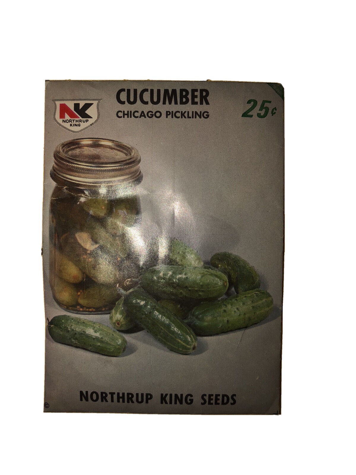 *Sealed* 1970 Northrup, King & Co. Cucumber Chicago Pickling Seed Pack