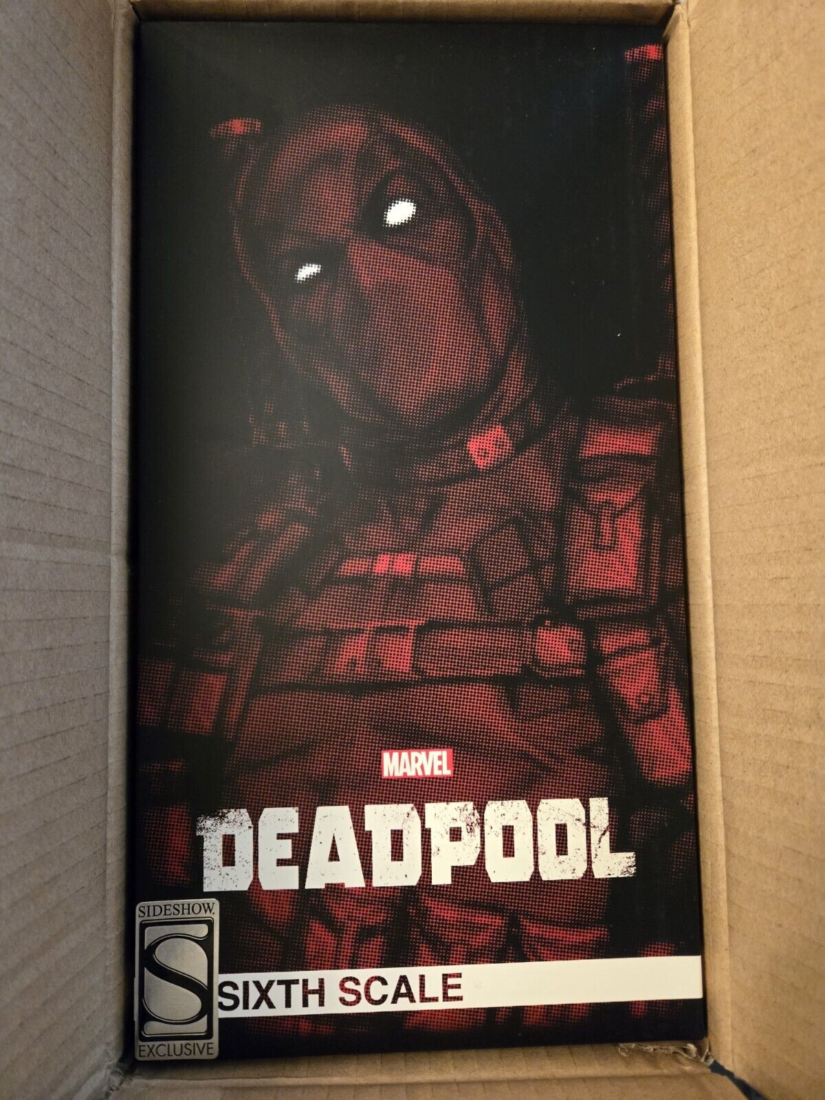 MARVEL DEADPOOL 1/6 SCALE FIGURE EXCLUSIVE SIDESHOW COLLECTIBLES 1001781 NIB