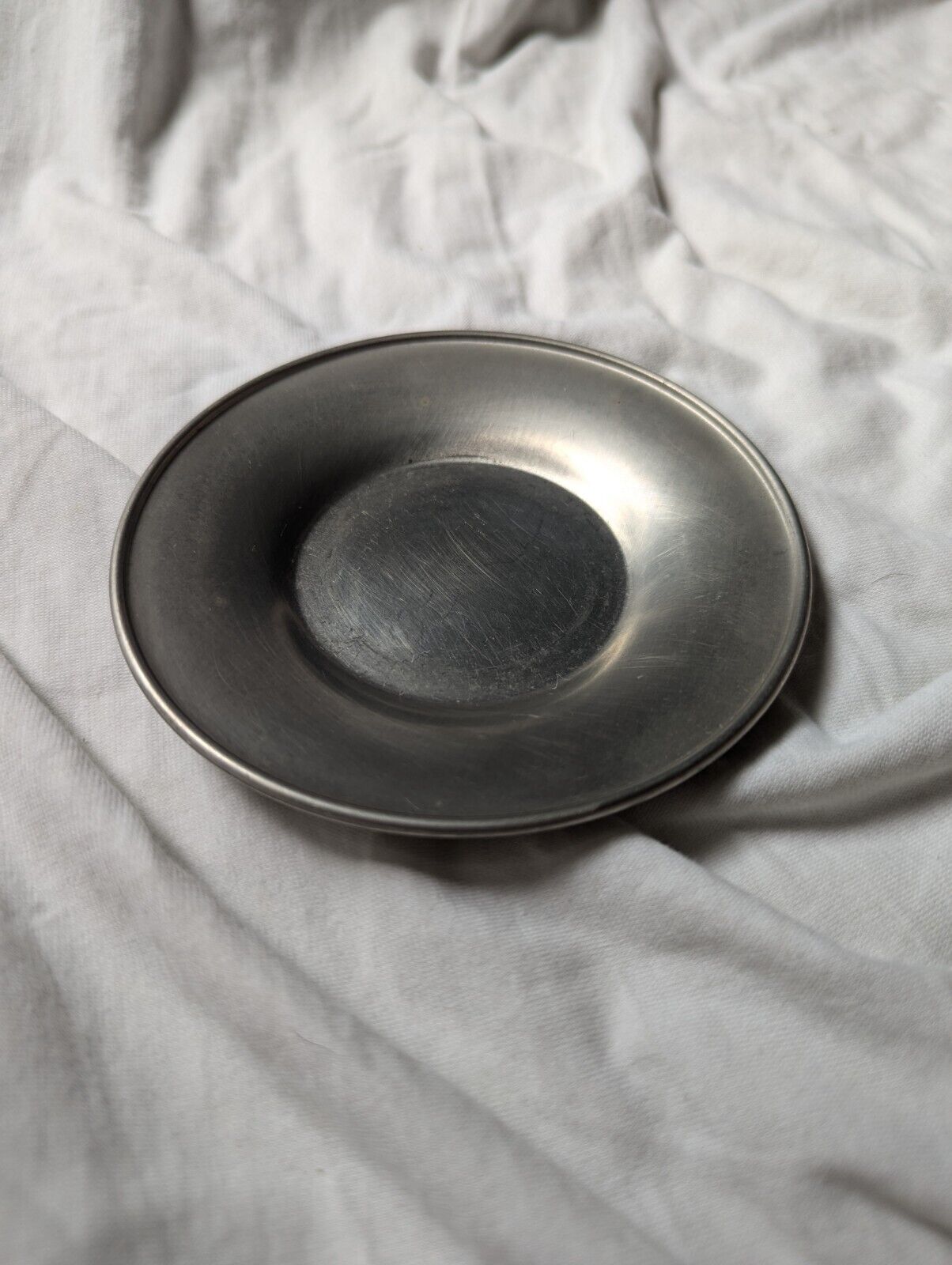 Kirk Pewter Dish For Pipkin Pot, Does Not Include Pipkin Pot
