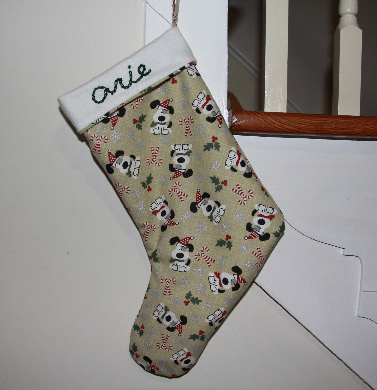 Handmade Customizable Christmas Stocking
