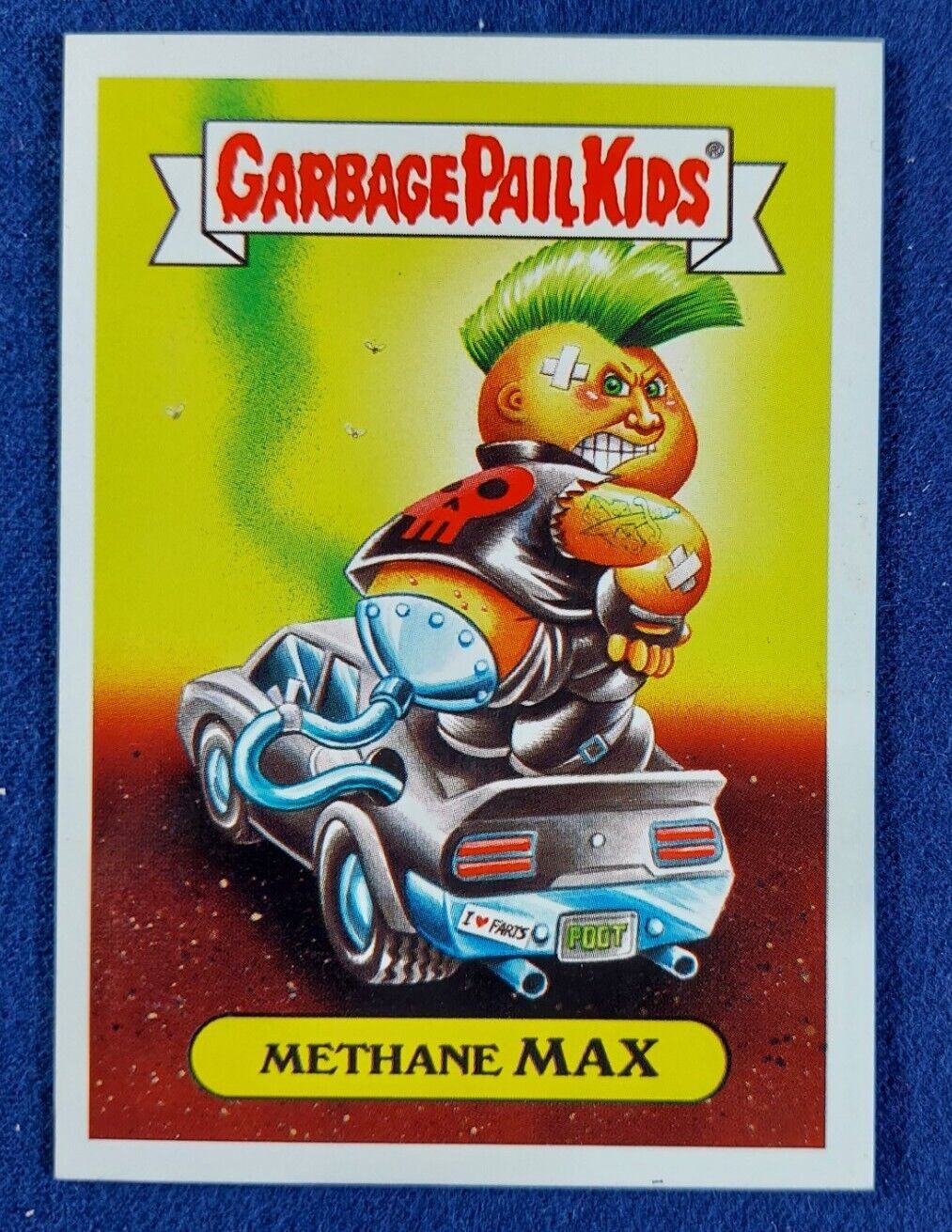 2015 30th Anniversary Promo Card Methane Max Garbage Pail Kids Topps GPK
