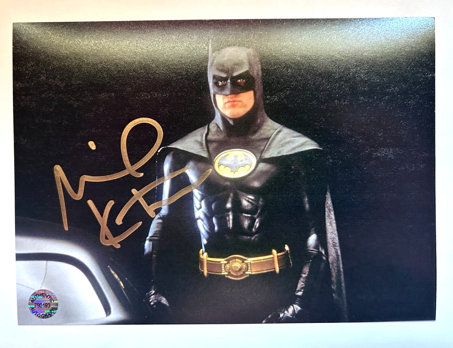 Michael Keaton [BATMAN 89] Signed 7x5\