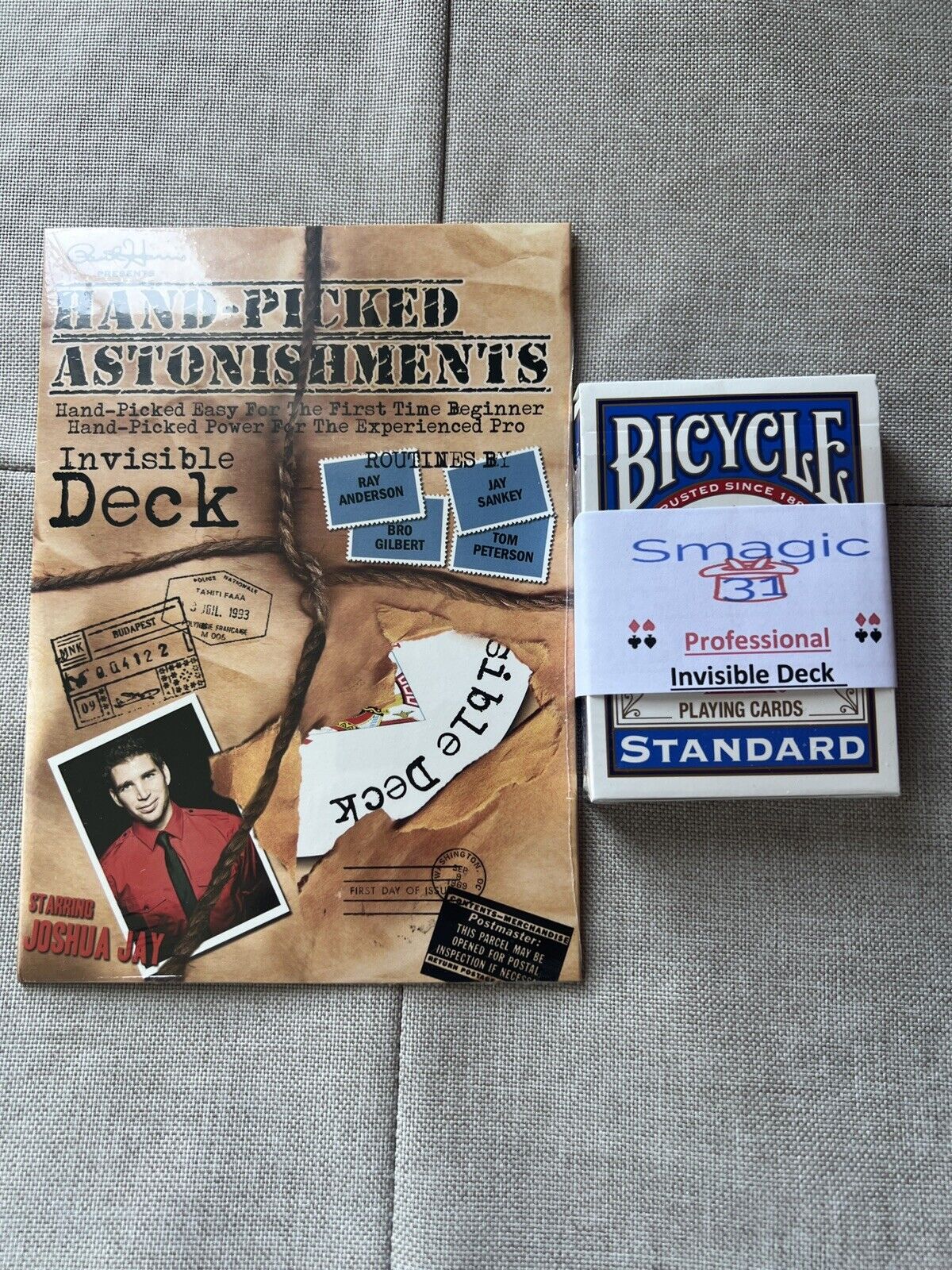 Paul Harris Presents Handpicked Astonishments (Invisible Deck) Includes One DecK