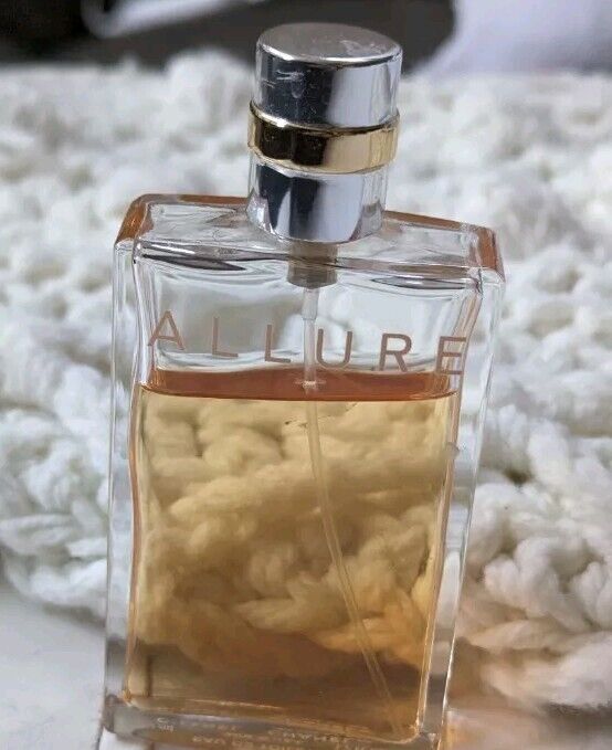 Vintage Chanel Allure Eau De Toilette Perfume Spray 1.7 Oz 50 Ml Original