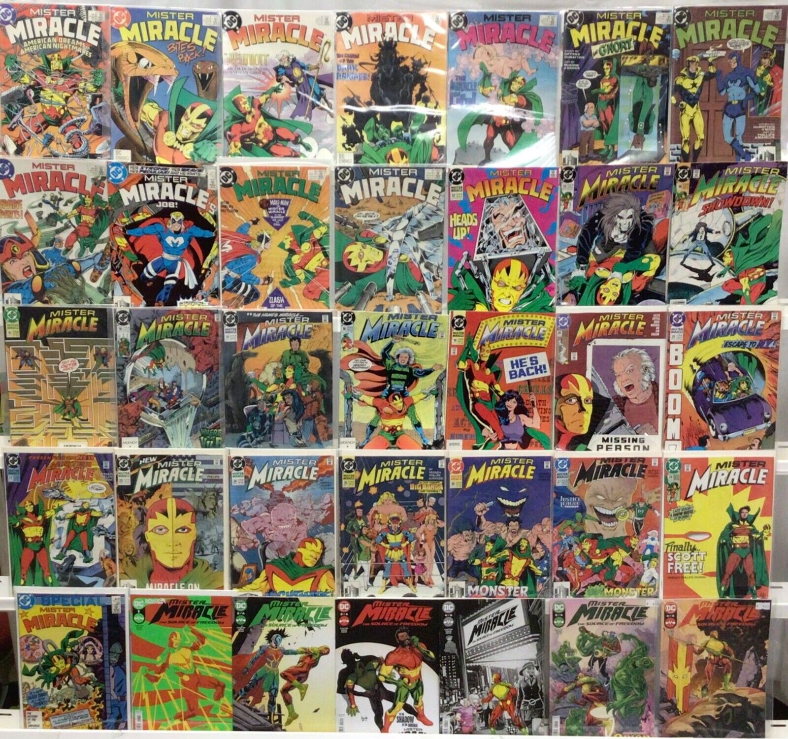 DC Comics Mister Miracle / Source of Freedom Complete Sets Plus Special VF 1989