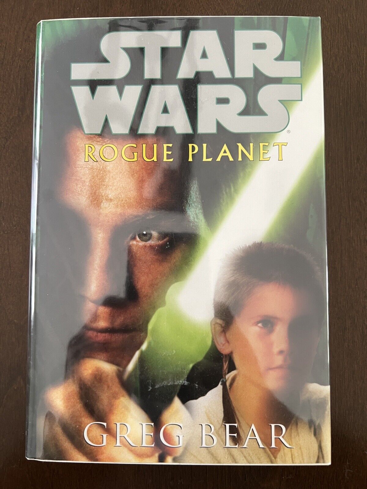 Star Wars Rogue Planet Hardcover (SFBC) 2000 Greg Bear