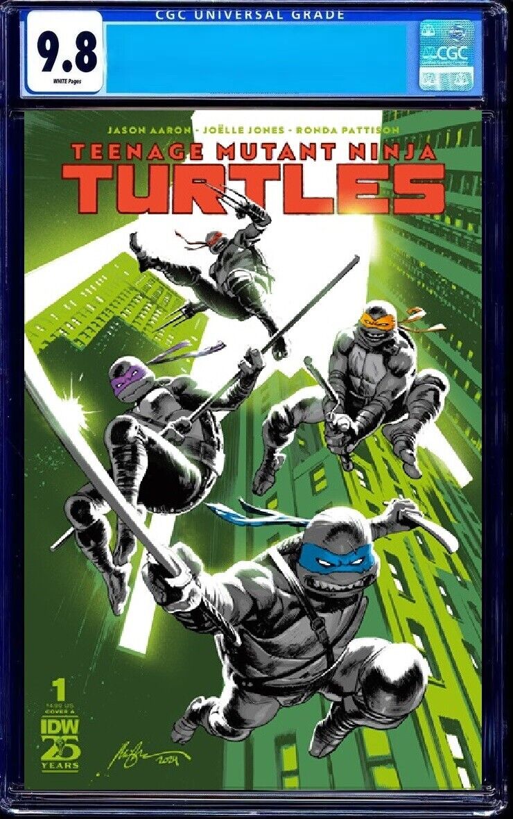 Teenage Mutant Ninja Turtles #1  2024   Cover Select  IDW CGC 9.8 *PRESALE*