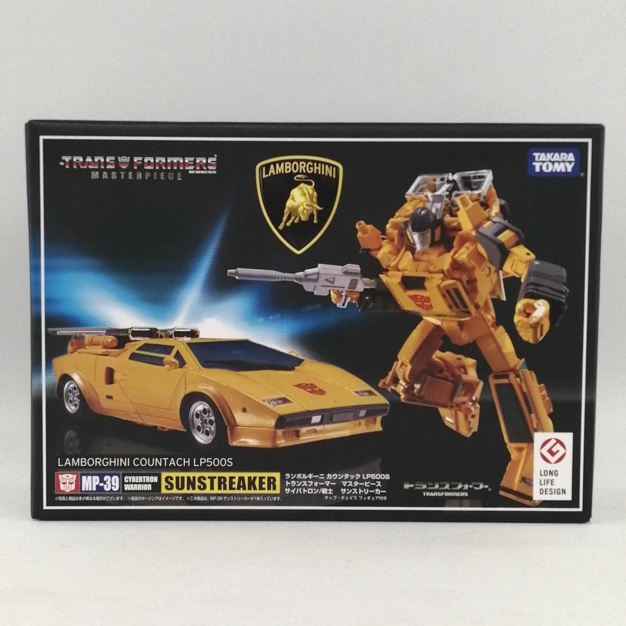 Takara Tomy Transformers Masterpiece MP-39 Sunstreaker Action Figure Toy