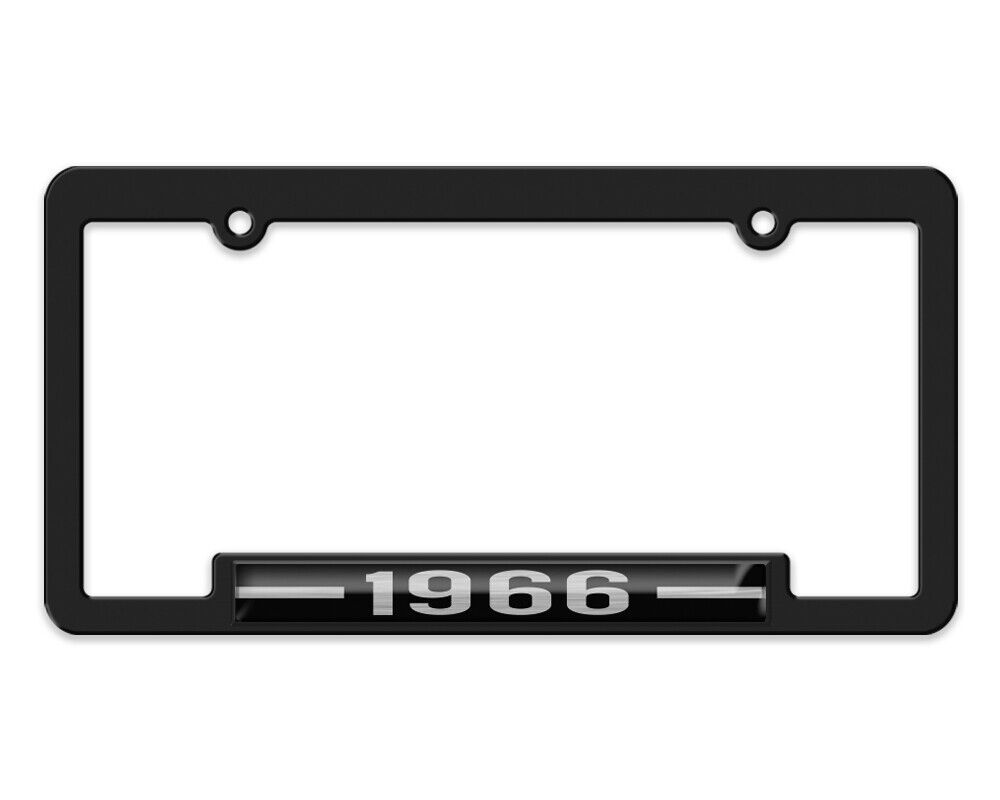 1966 Classic Car & Truck License Plate Frame. Antique Automobile year models. 
