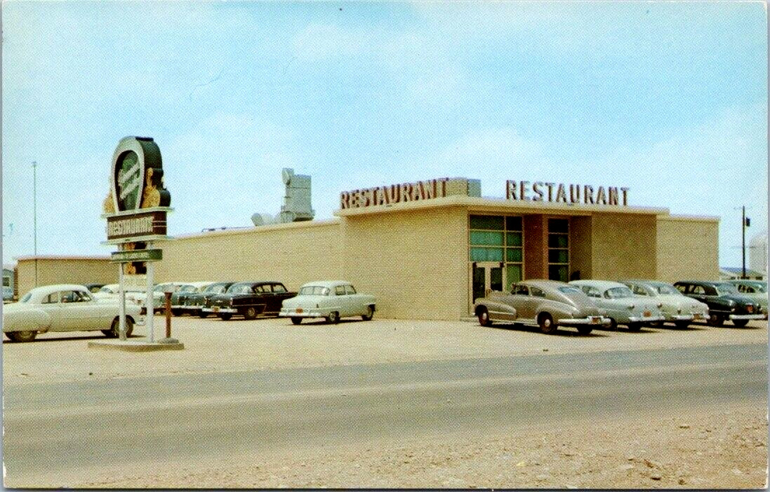 Midland Texas 1950\'s Diamond Horseshoe Restaurant Old Cars Conner Skinner Simms