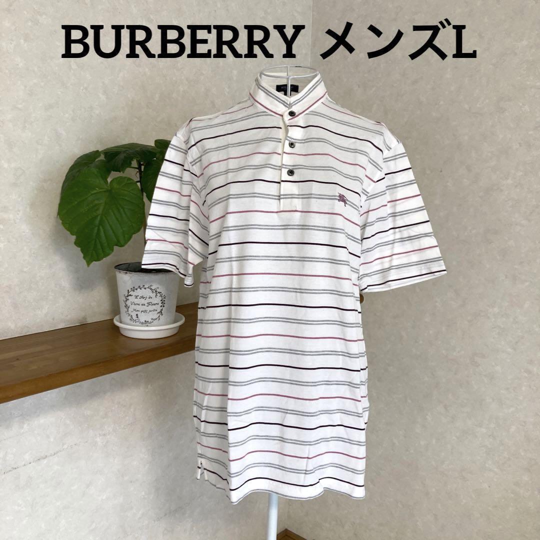 BURBERRY polo shirt men\'s size L