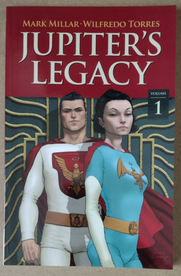 Jupiter's Legacy vol 1,2,3,4,5, TPB, Netflix editions, mature content