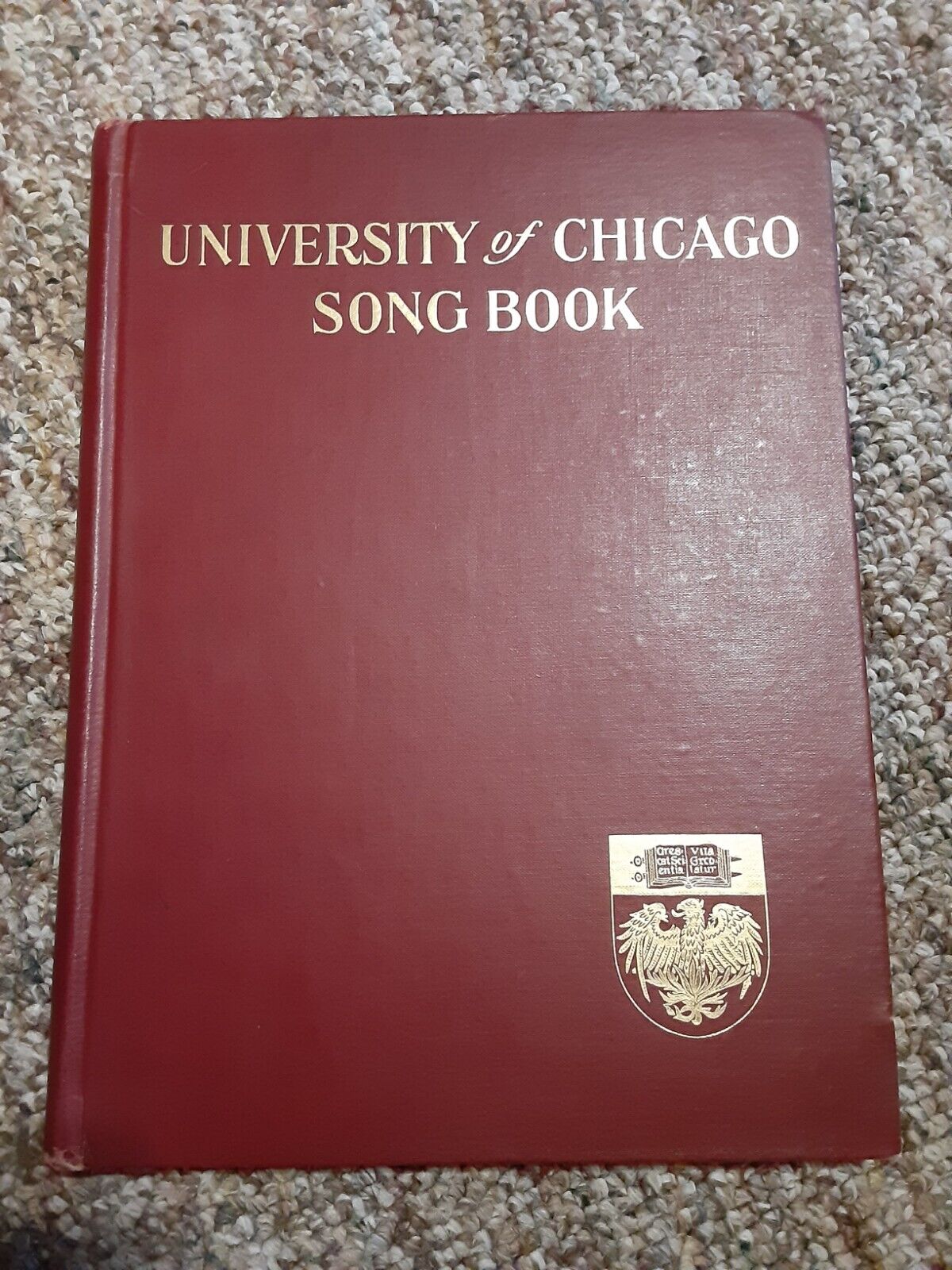 University of Chicago Song Book 1920