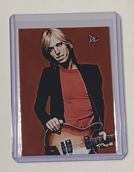 Tom Petty Limited Edition Artist Signed “Rock Icon” Trading Card 4/10