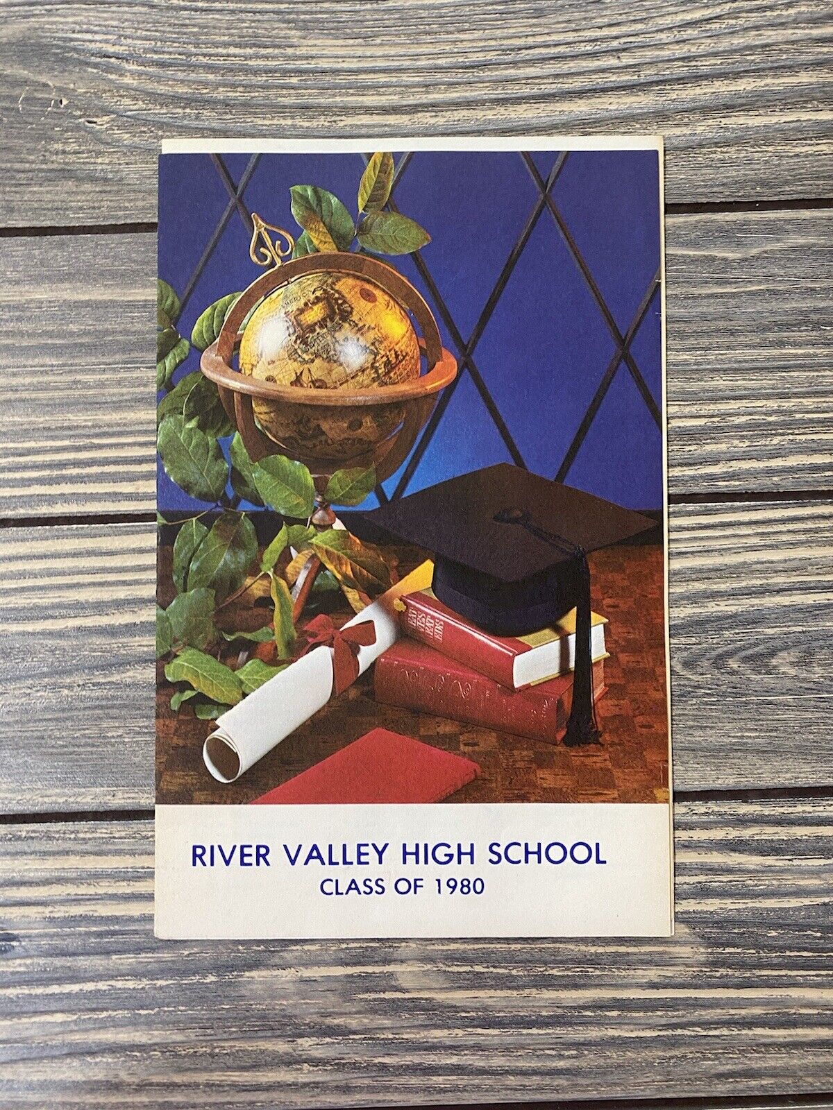 Vintage 1980 River Valley High School Graduation Program Marion Ohio