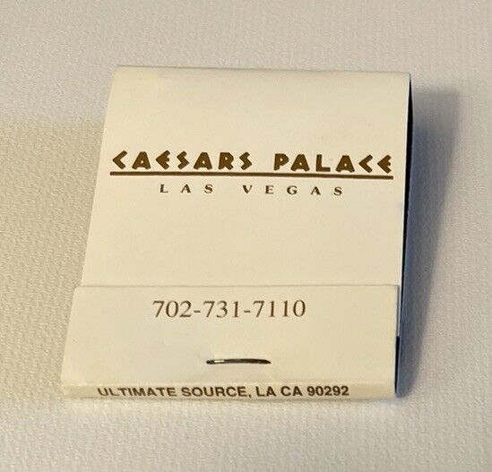 Vintage Caesar’s Palace Casino  Las Vegas * Matchbook Full Unstruck