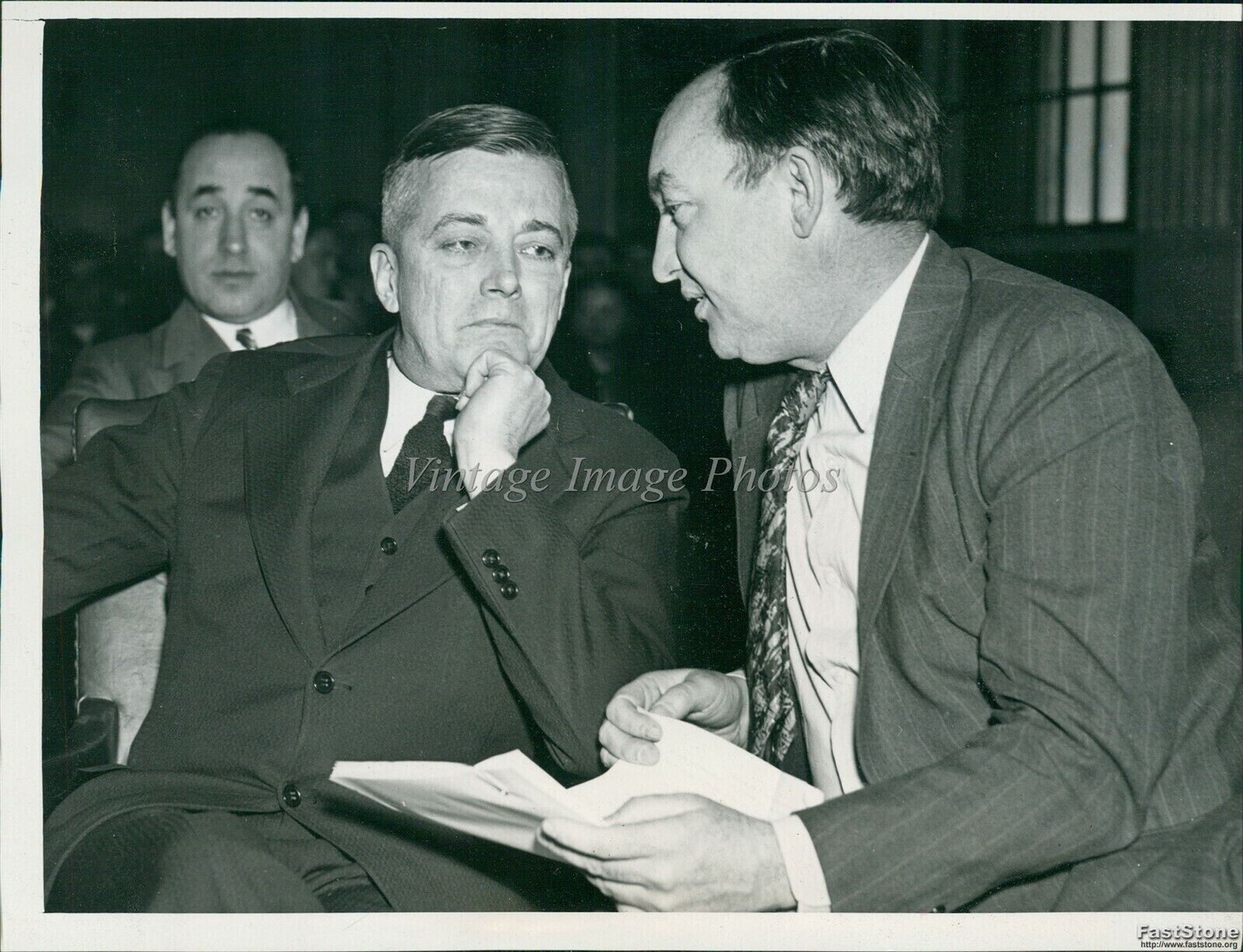 1938 Atty Sm S Stewart Defends James K Matter On Murder Charge Courts 6X8 Photo