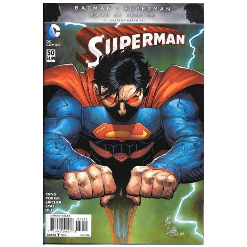 Superman #50  - 2011 series DC comics VF+ Full description below [l}
