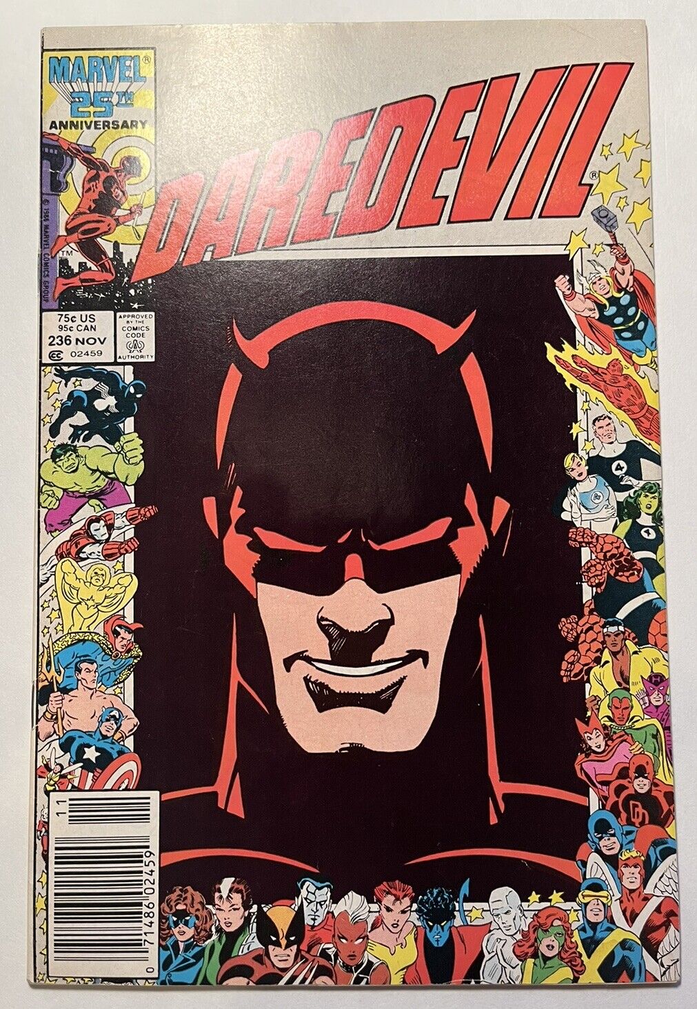 Daredevil #236 “MARK JEWELERS” Cleaned And Pressed
