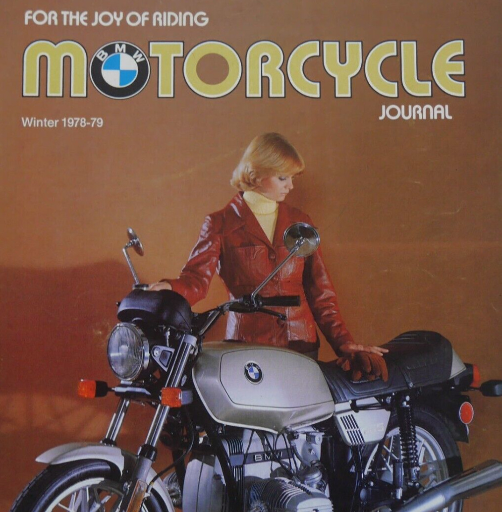 Vintage 1979 BMW Motorcycles Sales Booklet For the Joy of Riding Brochure R65