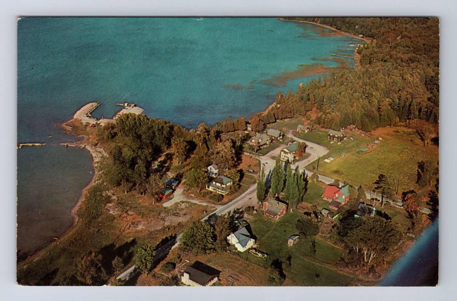 Drummond Island MI-Michigan, Drummond Island Settlement Vintage Postcard