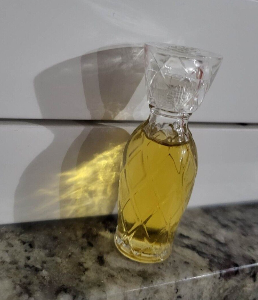 Vintage Madame Jovan Pure Perfume 0.30 Oz.   Full Mini glass bottle