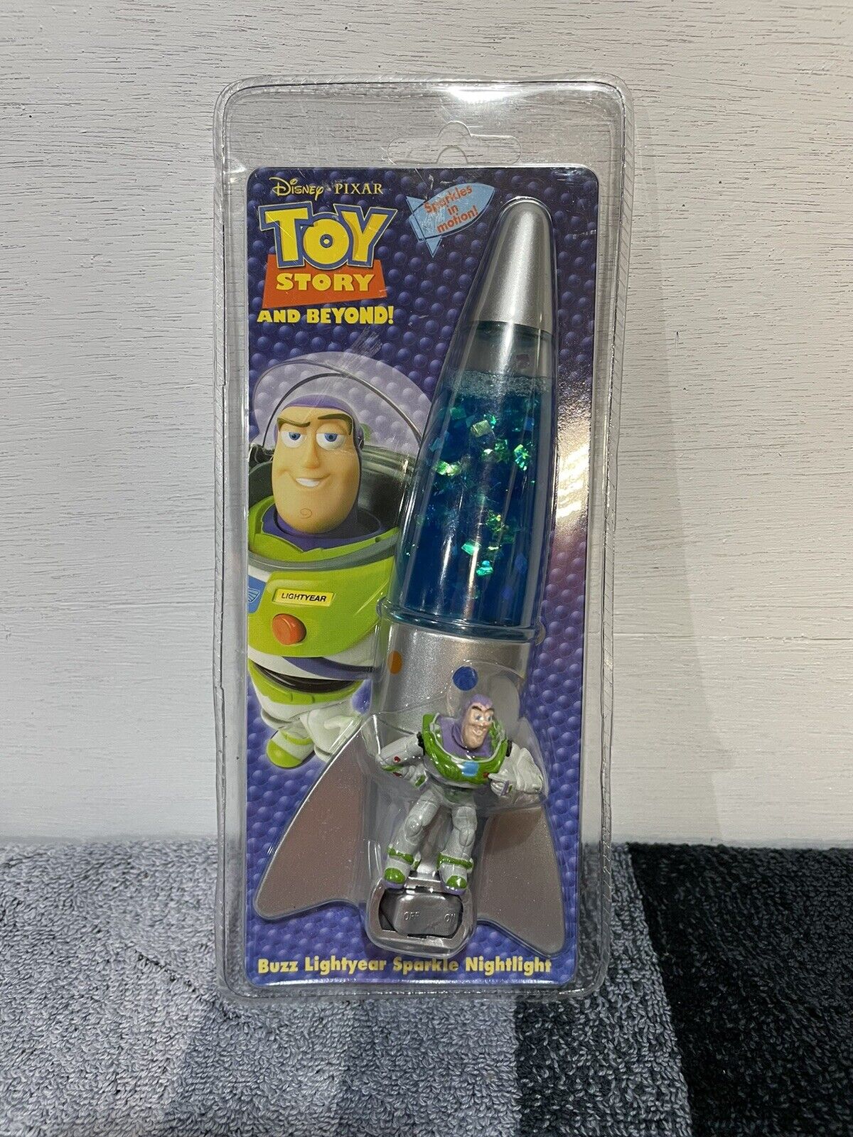 Disney • Pixar Rare Toy Story & Beyond Buzz Lightyear Sparkle Kids Nightlight Nw