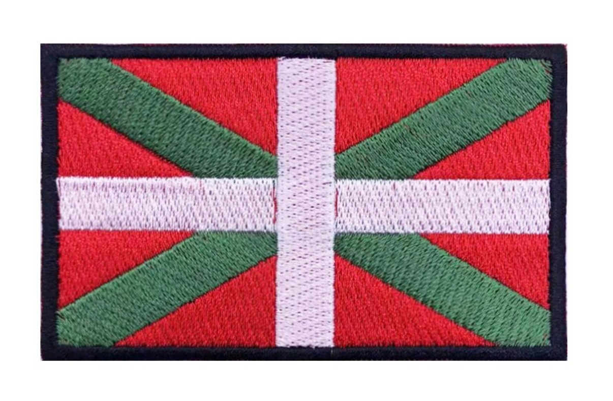 Ikurrina Flag Basque Country Autonomous Community Spain Armband Iron On Patch