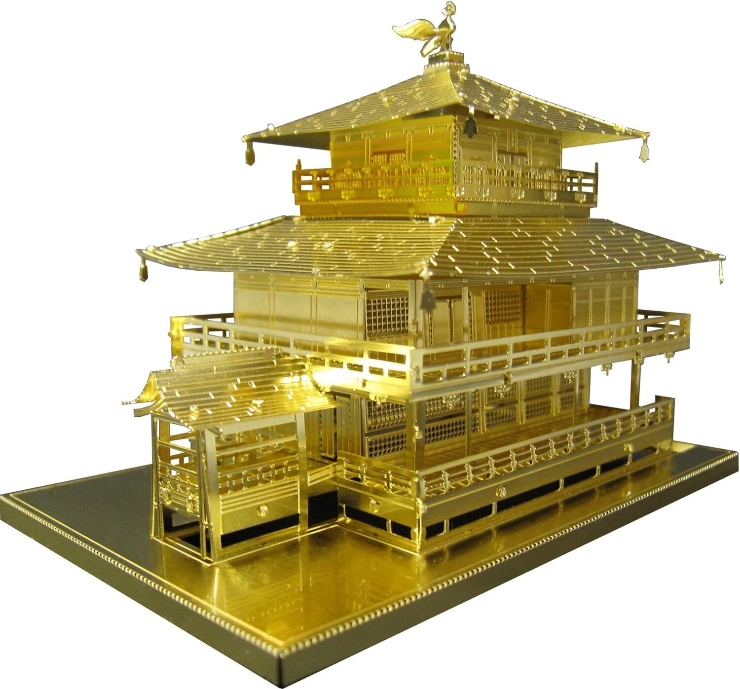Metallic Nano Puzzle Gold Series Kinkakuji Temple T-MN-006G