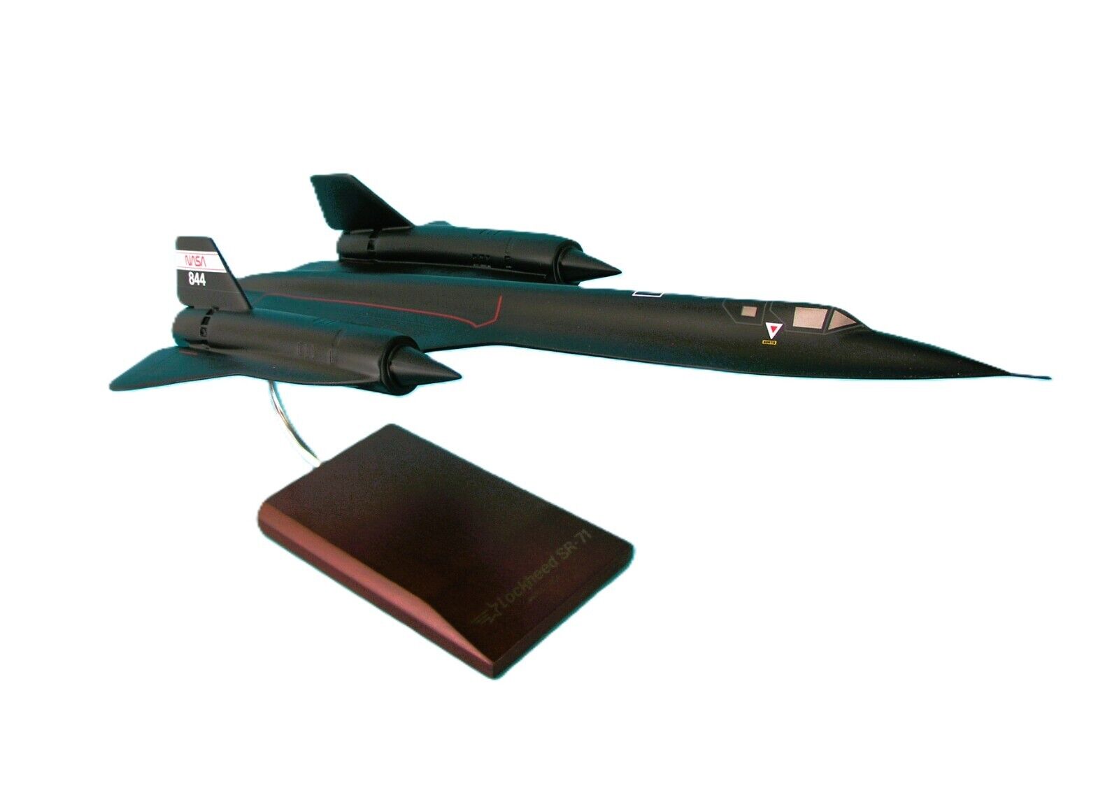 NASA Lockheed SR-71 Blackbird Desk Display Supersonic Model 1/72 ES Airplane