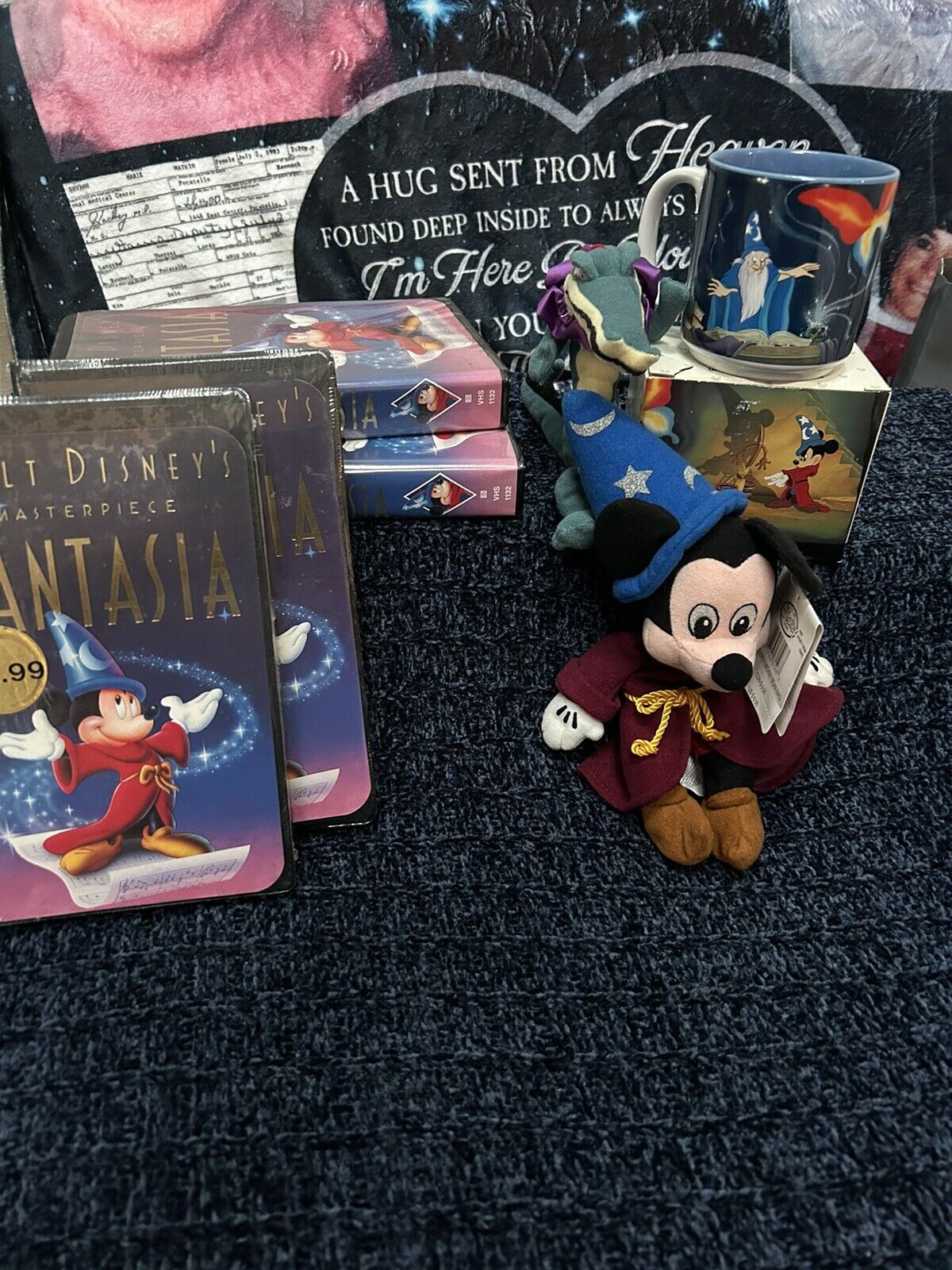 Rare Valuable Mickey Mouse Sealed VHS Fantasia Collection