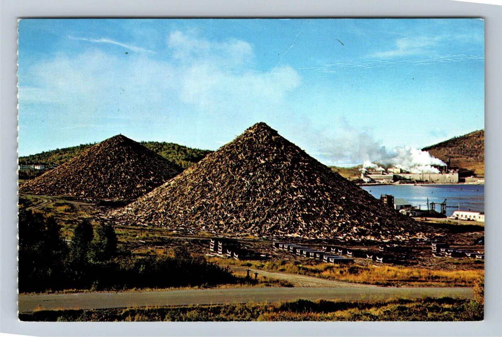 Ontario -Canada, Lake Superior Route, Modern Day Pyramids, Vintage Postcard