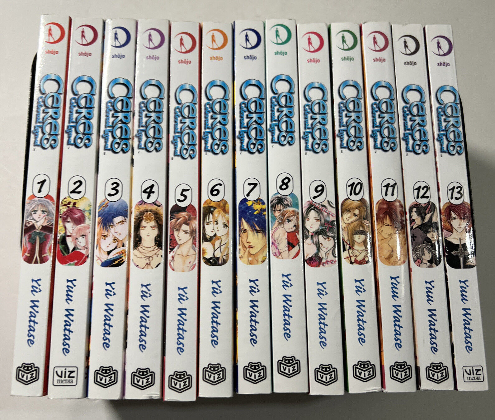 Ceres Celestial Legend Volume 1-13 *almost complete set* Manga Shojo Viz