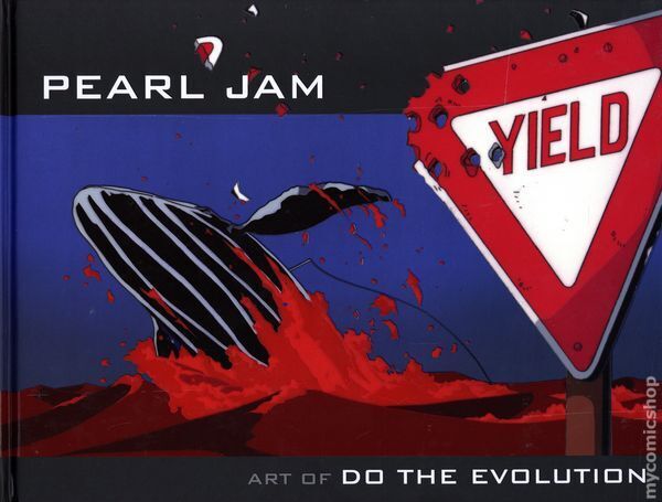 Pearl Jam Art of Do the Evolution HC #1-1ST NM 2020 Stock Image