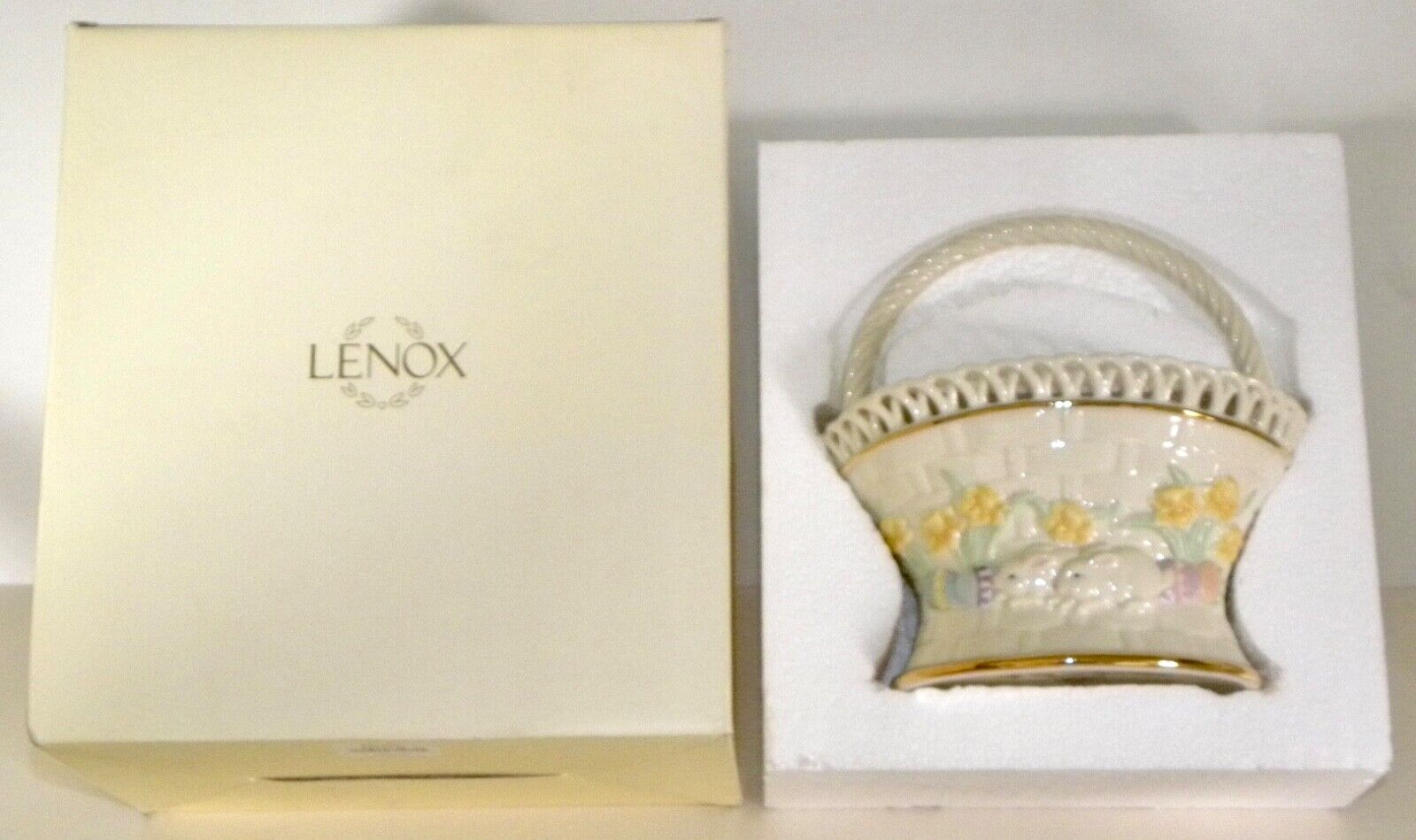 LENOX “MY VERY OWN EASTER BASKET” ~ Original Box ~ Excellent Condition