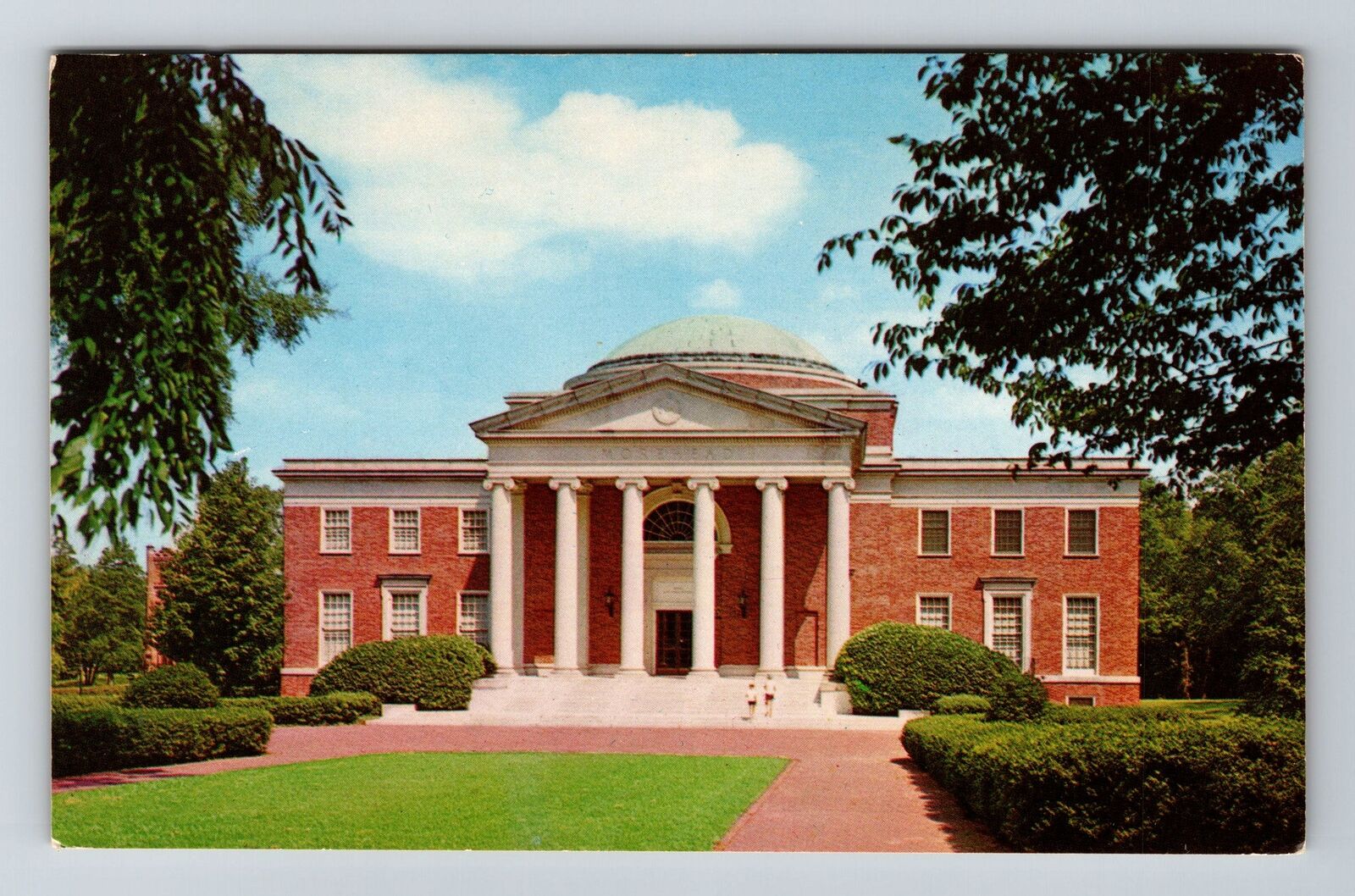 NC-North Carolina, Morehead Planetarium, Chapel Hall, Vintage Postcard