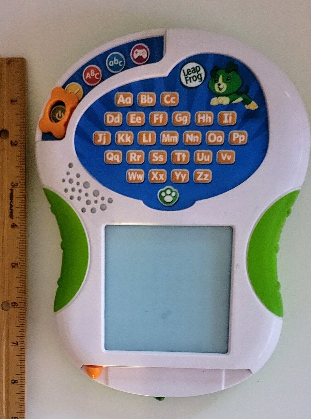 Leap Frog Scribble & Write Learn ABC\'s Kid\'s Tablet With Stylus Pen Works #19139