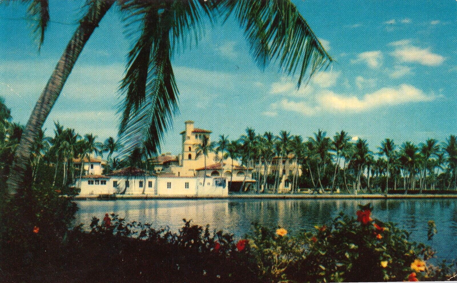 Everglades Club at Lake Worth in Palm Beach, Florida 1960 posted vintage