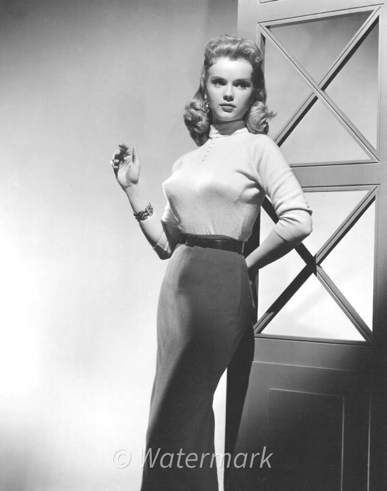 Broadway actress Anne Francis 8X10 PUBLICITY PHOTO American celebrities