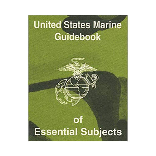 United States Marine Guidebook - USMC Knowledge Guide -  Marine Essential Info