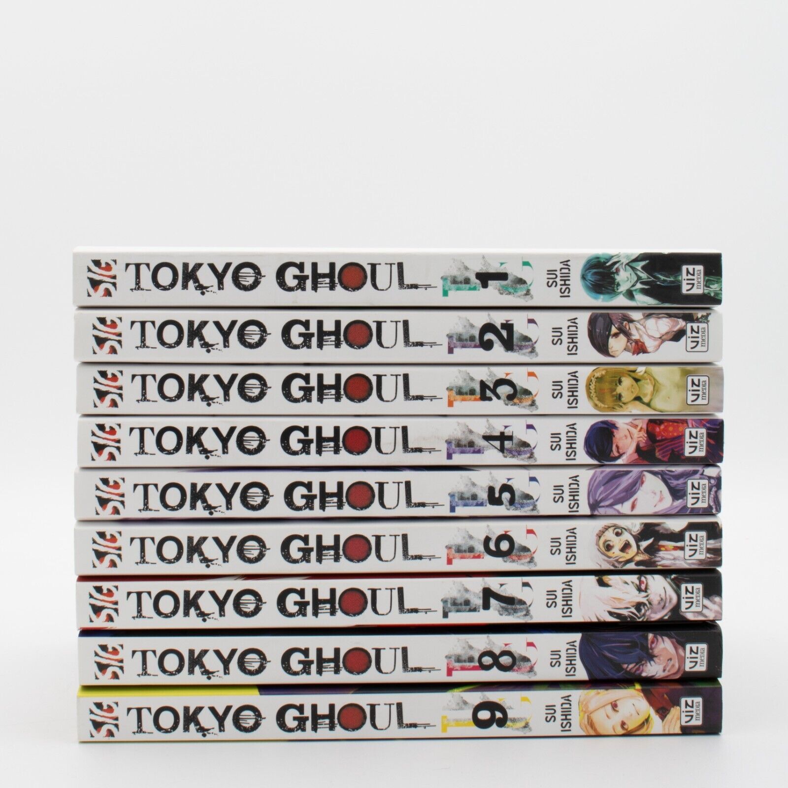 Tokyo Ghoul Japanese Language Vol.1-9 Manga Comics
