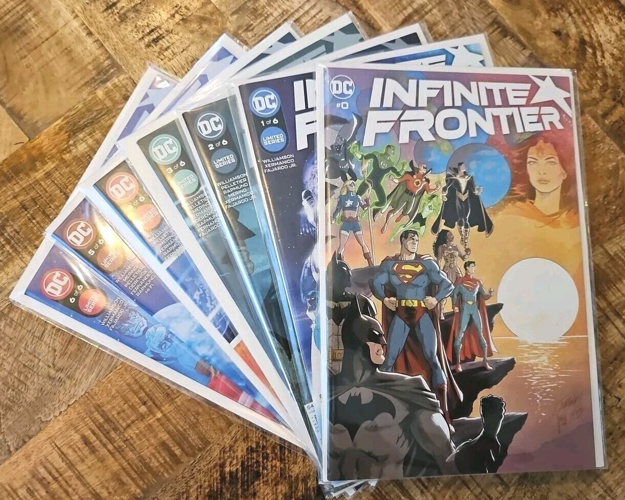 Lot of (7) Infinite Frontier #0-6 Full Run Williamson DC Comics Superman Batman