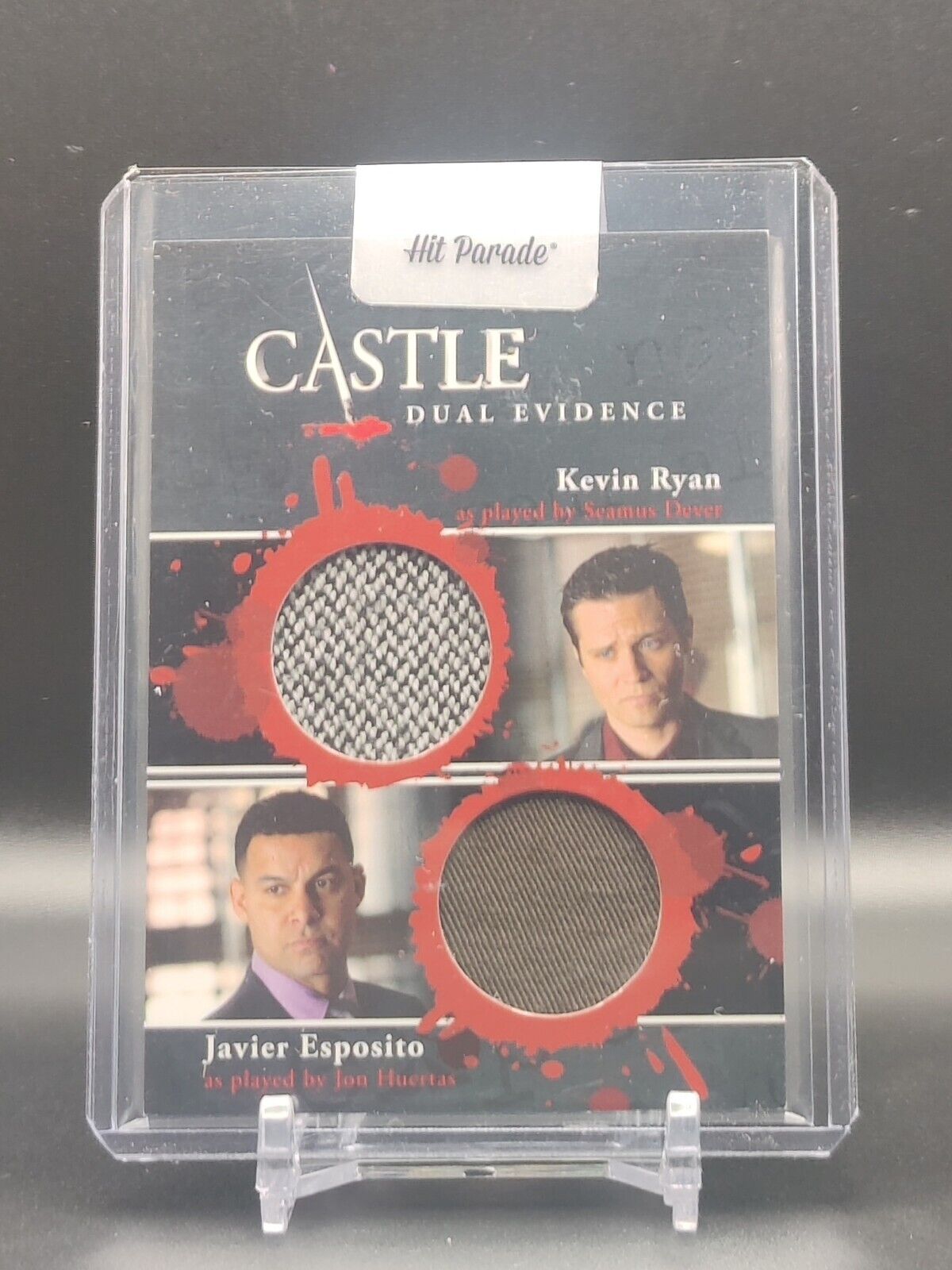 Cryptozoic Castle Trading Cards Seasons 1 & 2 Dual Evidence Ryan & Esposito DM04