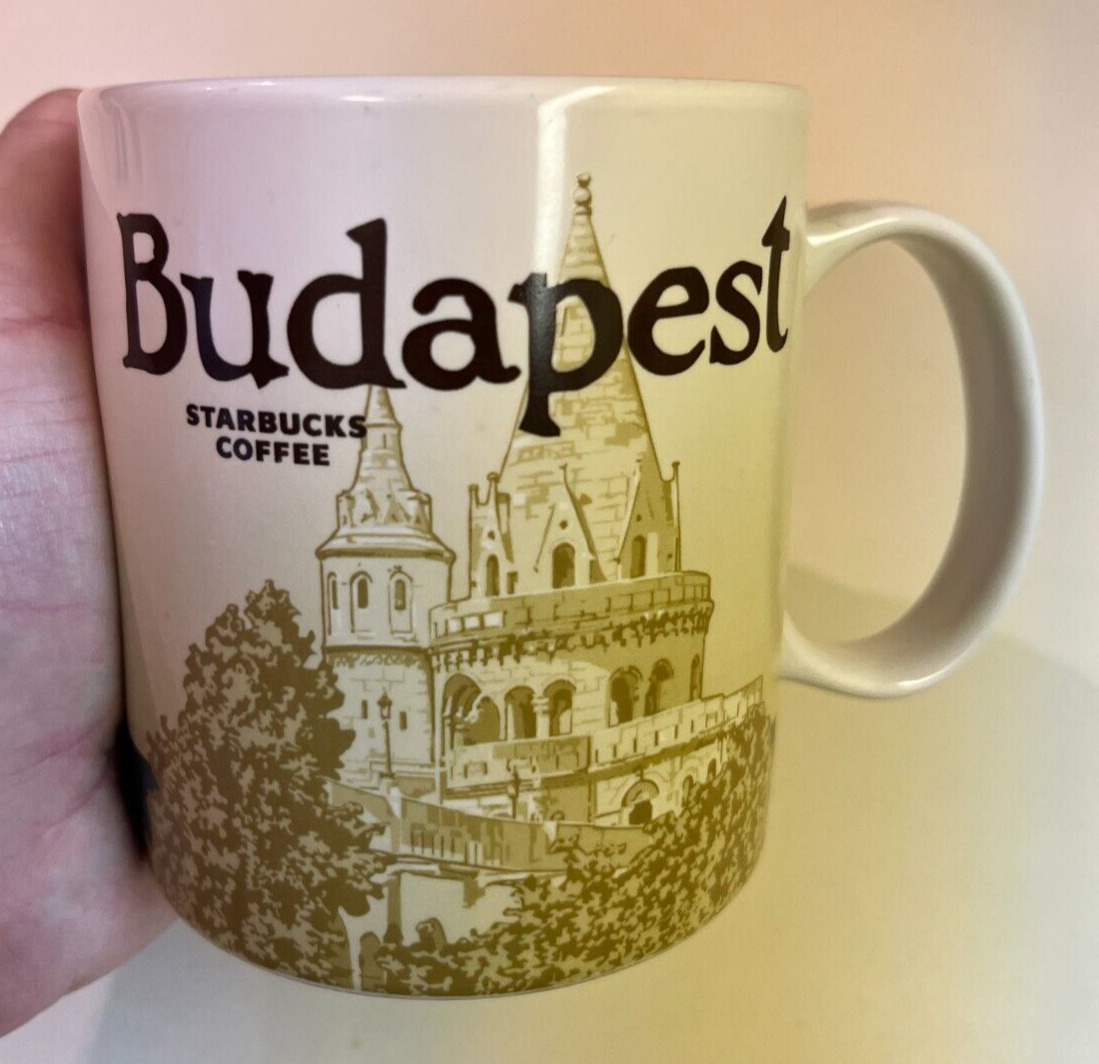 Starbucks Budapest Hungary Global Icon Collection Mug Cup Fisherman’s Bastion