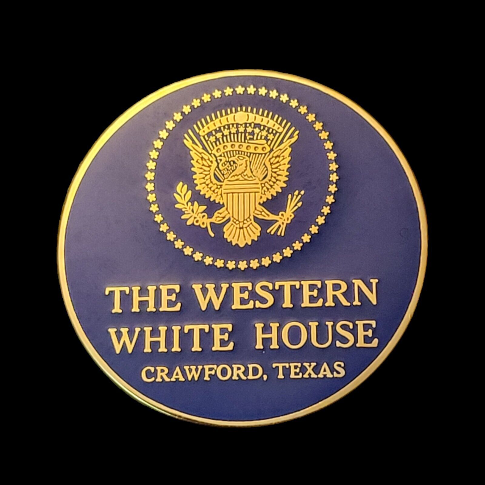 The Western White House Challenge Coin Crawford Texas, Home Of George W. Bush