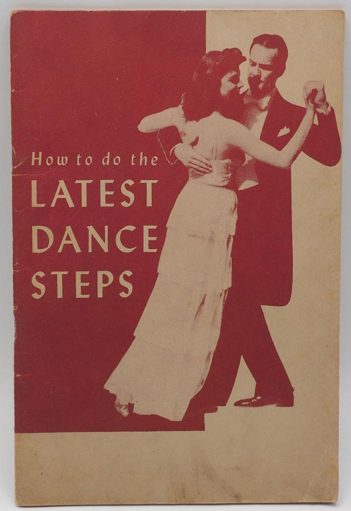 How To Do The Latest Dance Steps 1947 Vintage Booklet Instructional Brochure