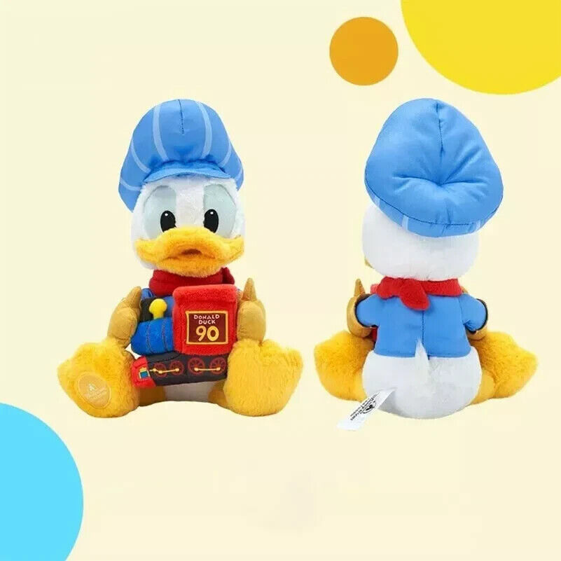 Authentic Shanghai Disney Donald Duck 90th Anniversary Birthday Plush Disneyland