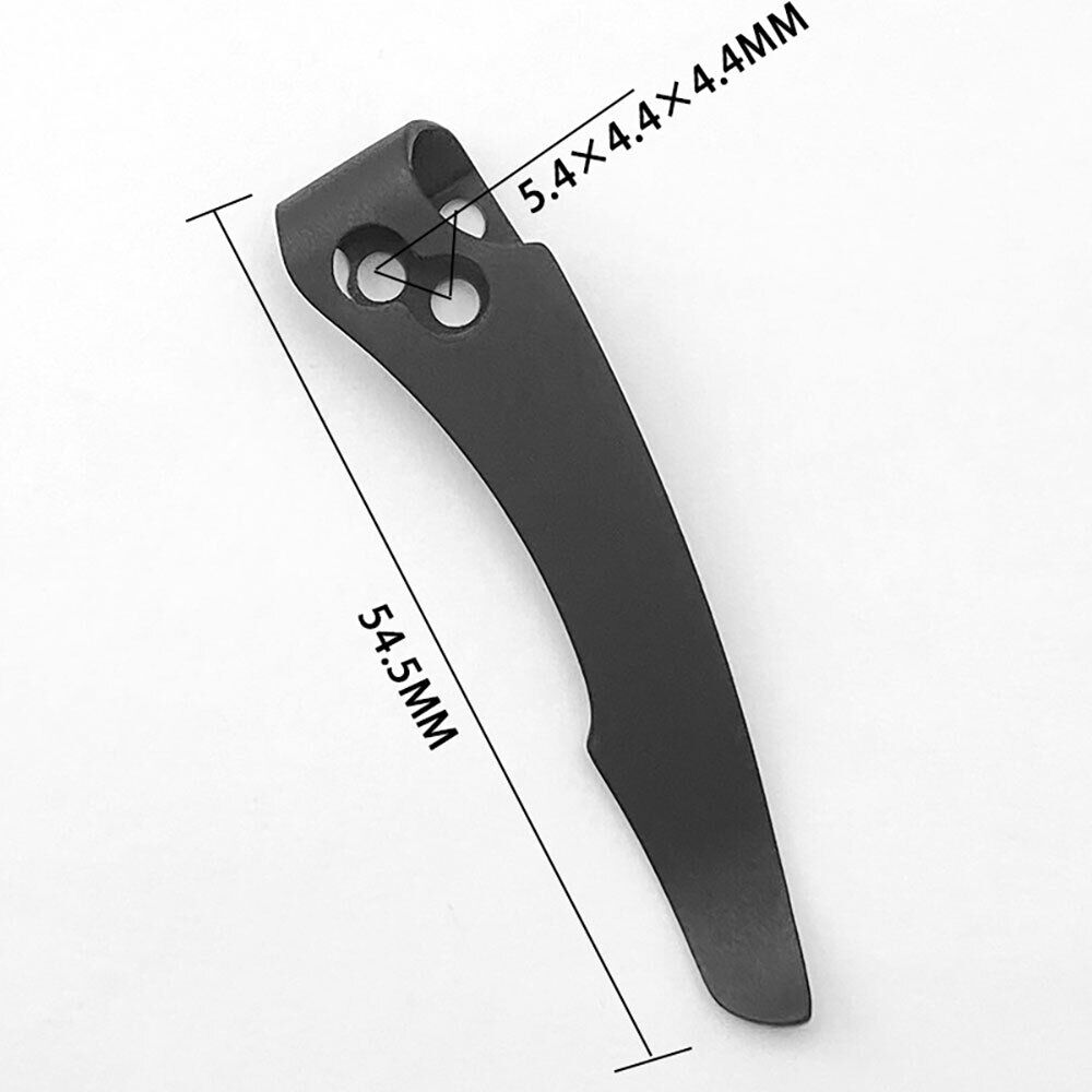 1PC Titanium Deep Carry Pocket Clip for Cold Steel Recon 1 Folding Knife Parts