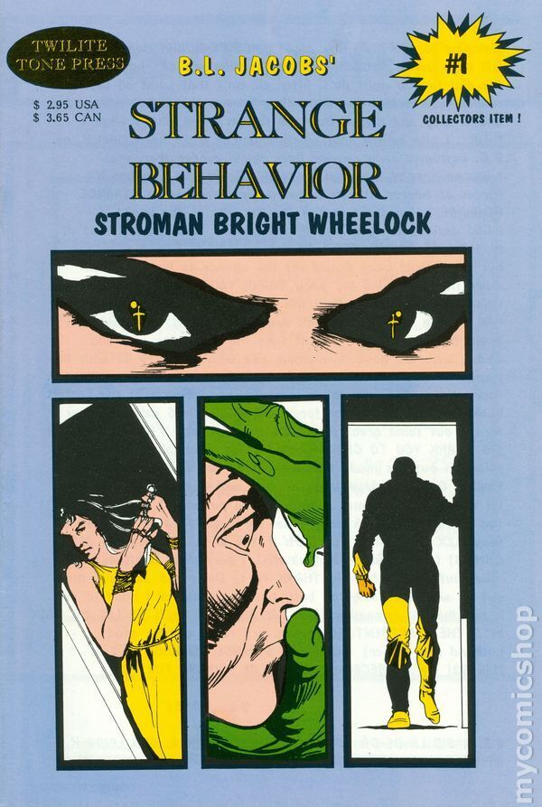 Strange Behavior #1 FN 1992 Stock Image